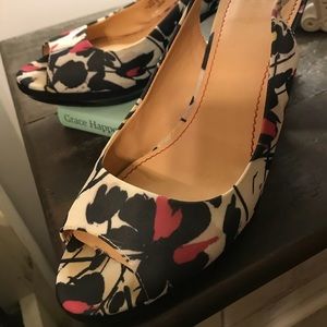 Nine West Platform Slingbacks
